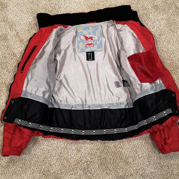 Women's Marker Winter Snow Jacket Red US 10 waist length Excellent Condition - Picture 7 of 9